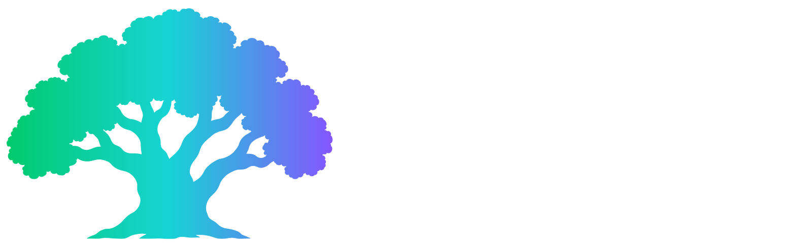 Zahara Studio: encina y nombre en dos líneas